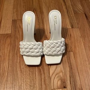 Forever 21 White Heels